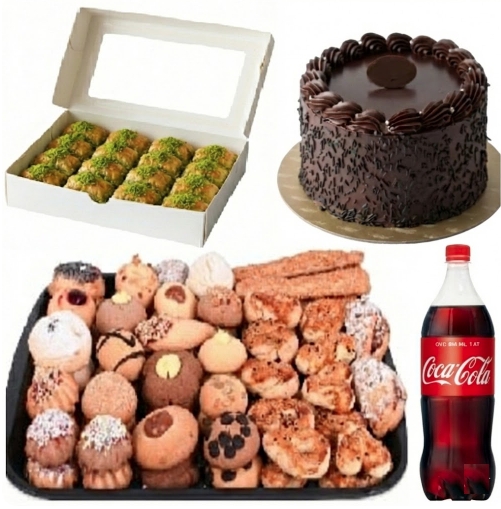 1 Litre Kola İle Tamamlanmış Menü