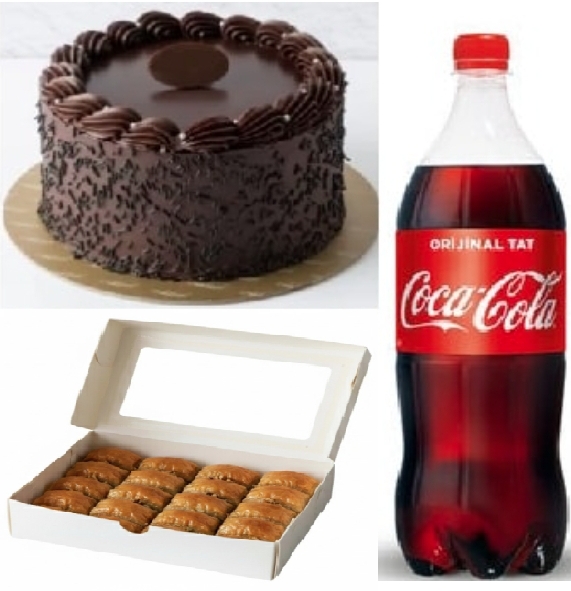 Avantajlı Fırsat Menüsü 4-6 Kişilik Yaş pasta ve menü