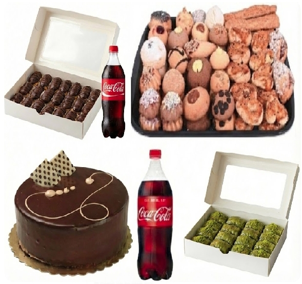 Ekler ve Kola Dahil 6-9 Kişilik Menü