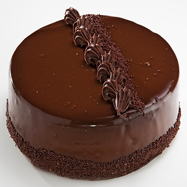Klasik Çikolatalı 2-3 Kişilik Yaş Pasta