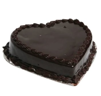 Şık Kutlama Lezzeti 6-9 Kişilik Kalp Şeklinde Ganajlı