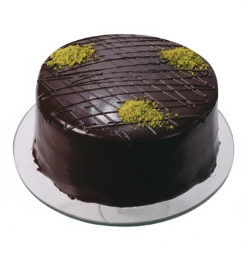 Şık Kutlama Pastası 6-9 Kişilik Çikolatalı Yaş